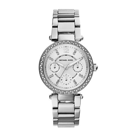 michael kors uhr parker silber|Michael Kors watches.